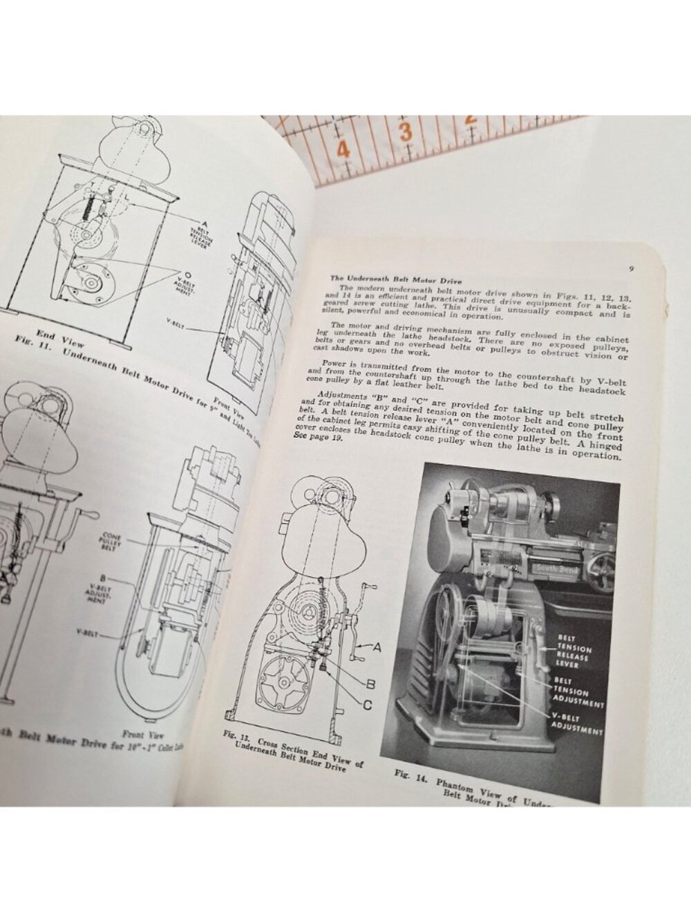 How To Run A Lathe 1958 South Bend Lathe Works Revised Edition 55 - Picture 9 of 10